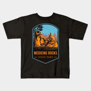 Medicine Rocks State Park Kids T-Shirt